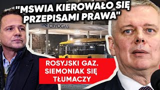 Afera z Gazpromem w tle. Sprzedaż wielomilionowej spółki za 3 złote. Siemoniak się tłumaczy