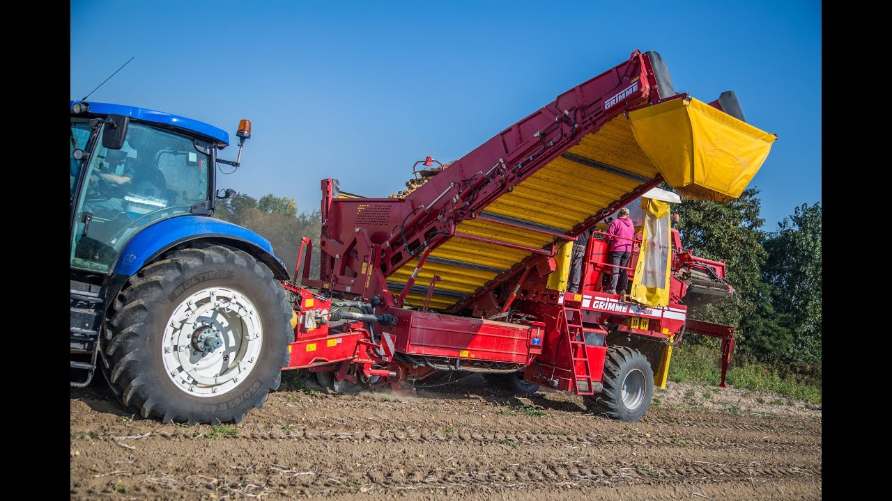 GRIMME SE 260 | 2-row Potato Harvester With The New Nonstop Bunker ...