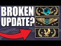 CSGO's New Rank Update is REALLY BROKEN...