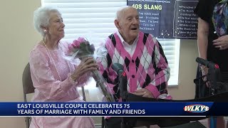 East Louisville couple celebrates 75th anniversary