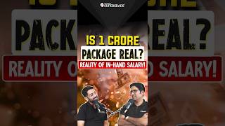 1 Crore CTC vs In-Hand Salary: What's the Real Difference? 💸🔎| Is 1 Crore Package Real 🤔| #shorts