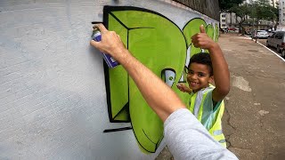 Graffiti 3D Letters with Rafa \u0026 Gui