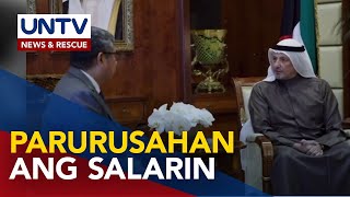 Kuwaiti foreign minister, kinondena ang pagpatay kay OFW Jullebee Ranara; parusa sa salarin, tiniyak