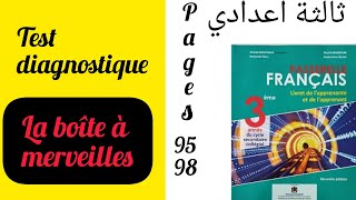 Passerelle français 3ac/ P95et 98 : Test diagnostique( la boîte à merveilles)