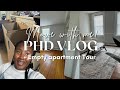 PhD Vlog: I MOVED! Empty Apartment Tour + Life Update