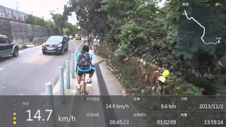 MTB 踩長途車---元朗朗坪 至大圍 2/3