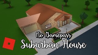 Welcome To Bloxburg No Gamepass Family House Speed Build