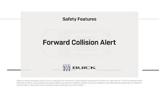 Forward Collision Alert: How it Works | Buick