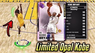 99 IN EVERY STAT LIMITED GALAXY OPAL KOBE BRYANT GAMEPLAY!! IS HE THE BEST CARD IN NBA 2K19 MyTEAM??