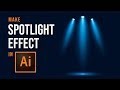 How to Make Vector Spotlight Effects - Adobe Illustrator Tutorial