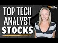 3 Tech Stocks Top Analysts Rate a BUY!! Wall Street's Very Best Weigh In on These Tech Stocks!