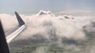 Ryanair Boeing 737 Pushback, Taxi And Takeoff From Belfast International Airport 24th August 2023