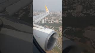 landing in TLV Ben Gurion airport (pc787 airbus a320)