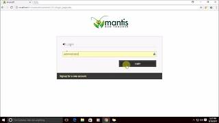 Mantis tutorial