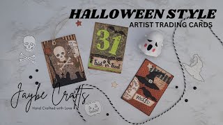 Halloween Series 2024 - Artist Trading Cards