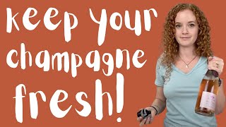 How To Keep Your Champagne Fresh With Zulay Kitchen's Champagne Stopper!