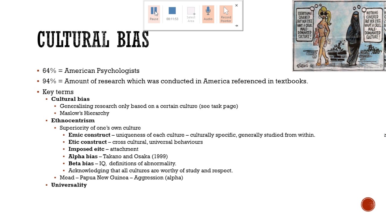 Cultural Bias PowerPoint Presentations - YouTube