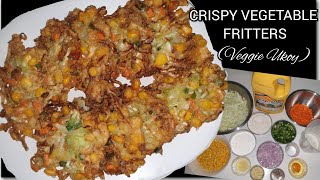 CRISPY VEGETABLE FRITTERS RECIPE | Indonesian Bala Bala Recipe | Veggie Ukoy Quick and Easy Recipe