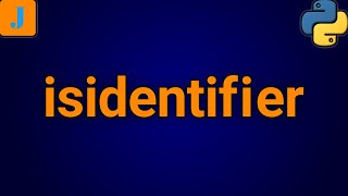 isidentifier() Python