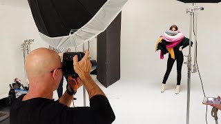 Fashion Photography: How to make a catalogue photoshoot (BTS)