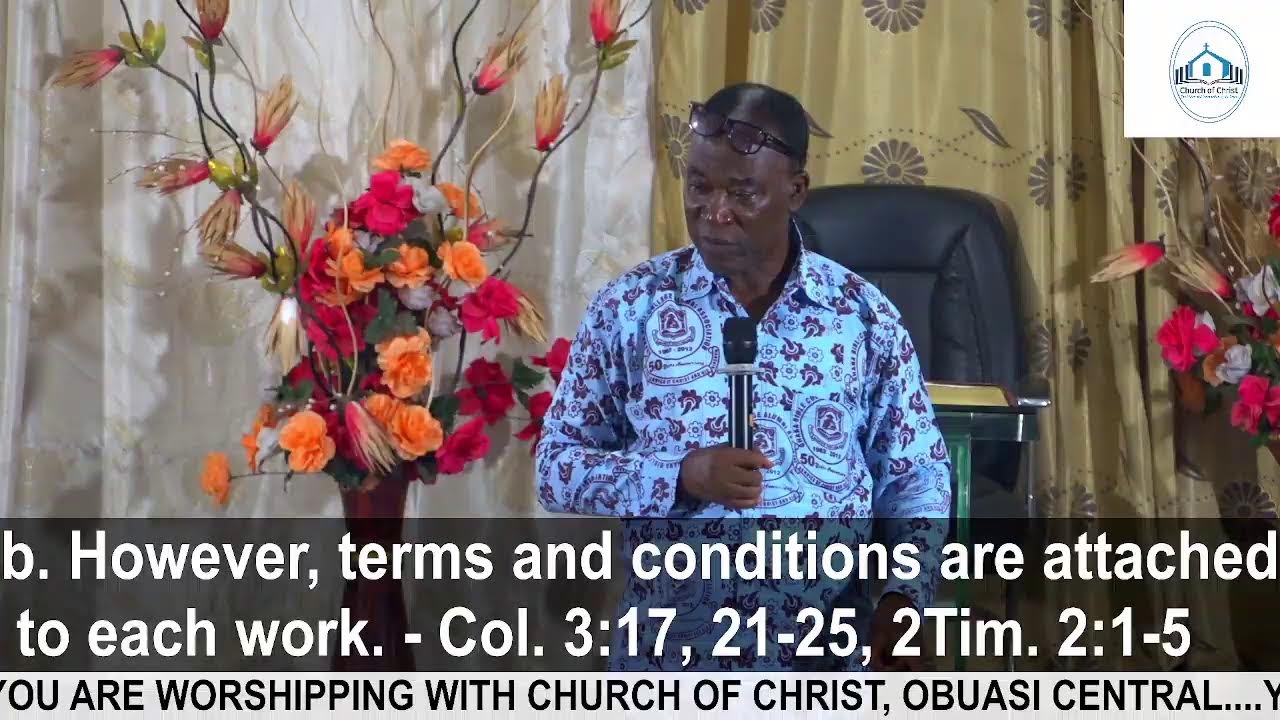 CHURCH OF CHRIST OBUASI CENTRAL Live Stream - YouTube