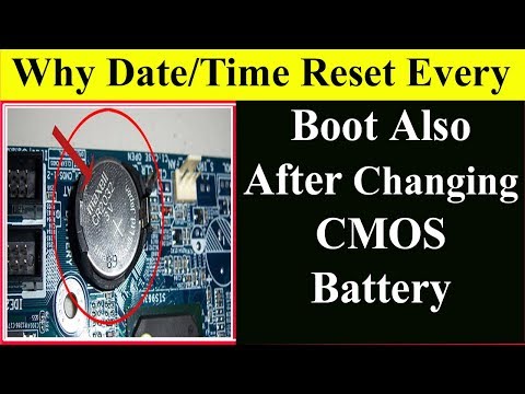 Why After Changing CMOS Battery, Date/Time Reset? (Solved) BIOS Why After Changing CMOS Battery, Date/Time Reset? (Solved) BIOS