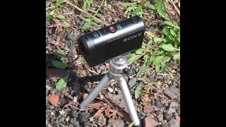 Sony HDR AS50 review WiFi and dash cam zoom and spy cam