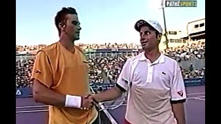Patrick Rafter vs Fabrice Santoro 2001 Montreal SF Highlights