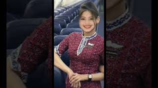 ketika mala jadi pramugari lion air maaf ya jelek #magic5indosiar #basmalahgralind