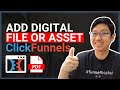 How to Add PDF or Digital File (Asset) on Clickfunnels