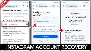 How to Recover Hacked Instagram Account 2025 | Instagram Hacked Account Recovery 2025