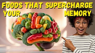 10 Foods That Supercharge Your Memory! 🧠⚡ | Boost Brain Power Naturally