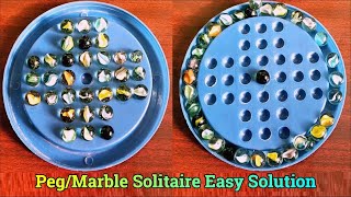 How To Play Brainvita Game Step by Step Easily | Game Rules Solving Marble Solitaire | Brainvita - 2