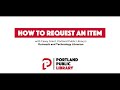 How to Use MyPPL - How to Request An Item