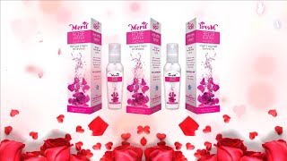 উজ্জ্বল এবং মসৃণ ত্বক | Meril Rose Water Glycerine Review