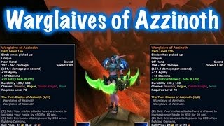 Jessiehealz - Warglaives of Azzinoth, Legendary Swords Guide (World of Warcraft)