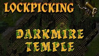 Lockpicking Darkmire Temple (Ultima Online Outlands)