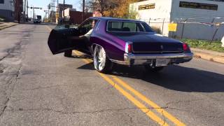 Candy Purple 73 Monte on 26s Amani Vornado's