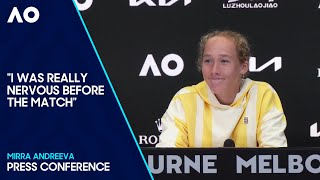 Mirra Andreeva Press Conference | Australian Open 2024 Second Round