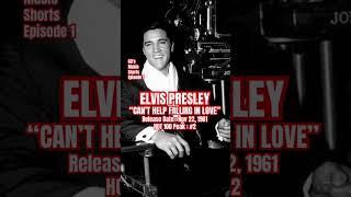 Elvis Presley “Can’t Help Falling In Love” #60s #music #shorts (Episode 1)