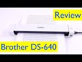 Brother DS-640 Compact Mobile Scanner Review and How to Use