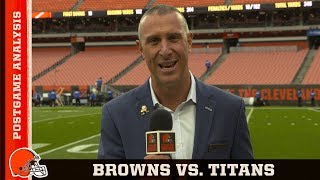 Browns vs. Titans Postgame Analysis (Week 1) | Cleveland Browns