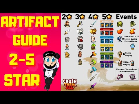 Crush Them All : Beginner's Guide To Artifacts!!!