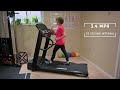 beginner u0026 senior treadmill walking workout