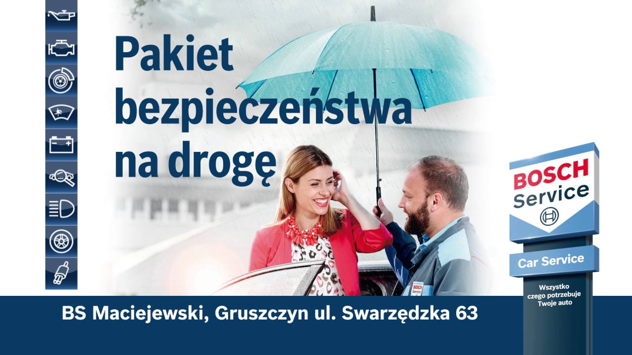 Bosch Service Maciejewski PROMOCJA - Pakiet Bezpieczeństwa Na Drogę ...