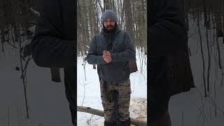 Frost bite! #bushcraft #survival #winter #frostbite #ontario #canada #fypシ゚ #subscribe