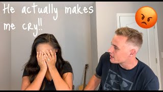 I DID MY MAKEUP HORRIBLY TO SEE HOW MY HUSBAND WOULD REACT!