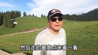 房车自驾新疆大环线，奇台县的江布拉克景区，最美新疆从这里开始