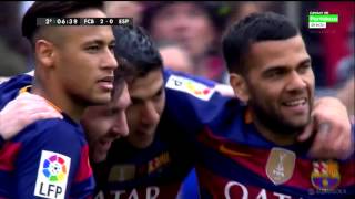 FC Barcelona vs Espanyol [5-0][8/05/2016] EL BARÇA JUGA A RAC1