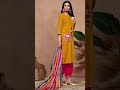 ethnicjunction women s chinon picket embroidery straight kurta salwar with multicolor bandhnidupatta